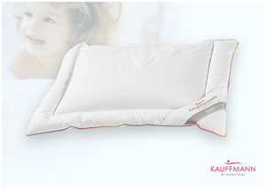 Пуховая подушка для новорожденных