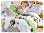 Детское постельное белье Fleuresse с вышивкой и аппликациями.