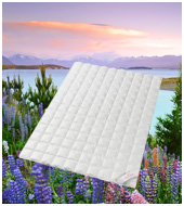 Пуховое одеяло  Premium Tencel silver protection SD, стеганое летнее легкое Q